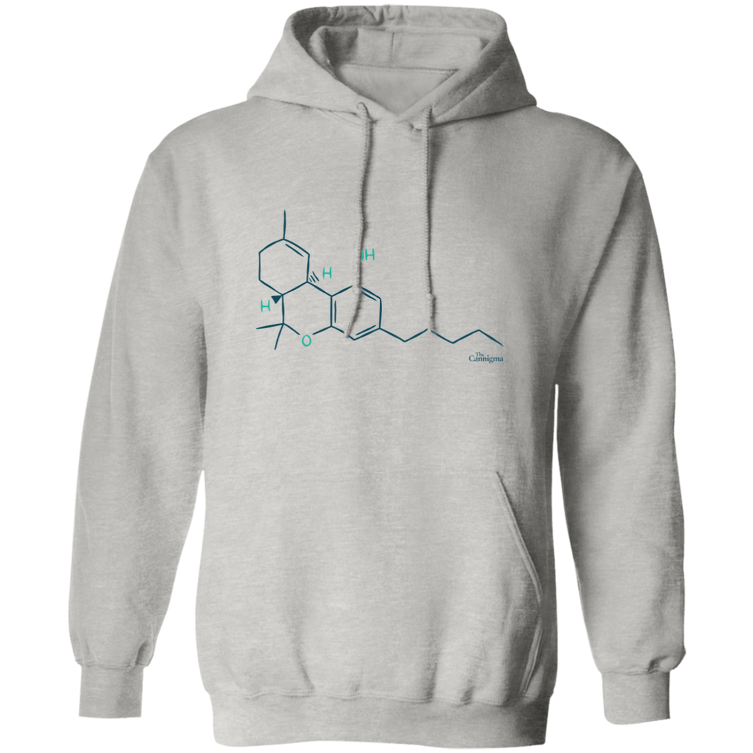 THC Molecule Pullover Hoodie