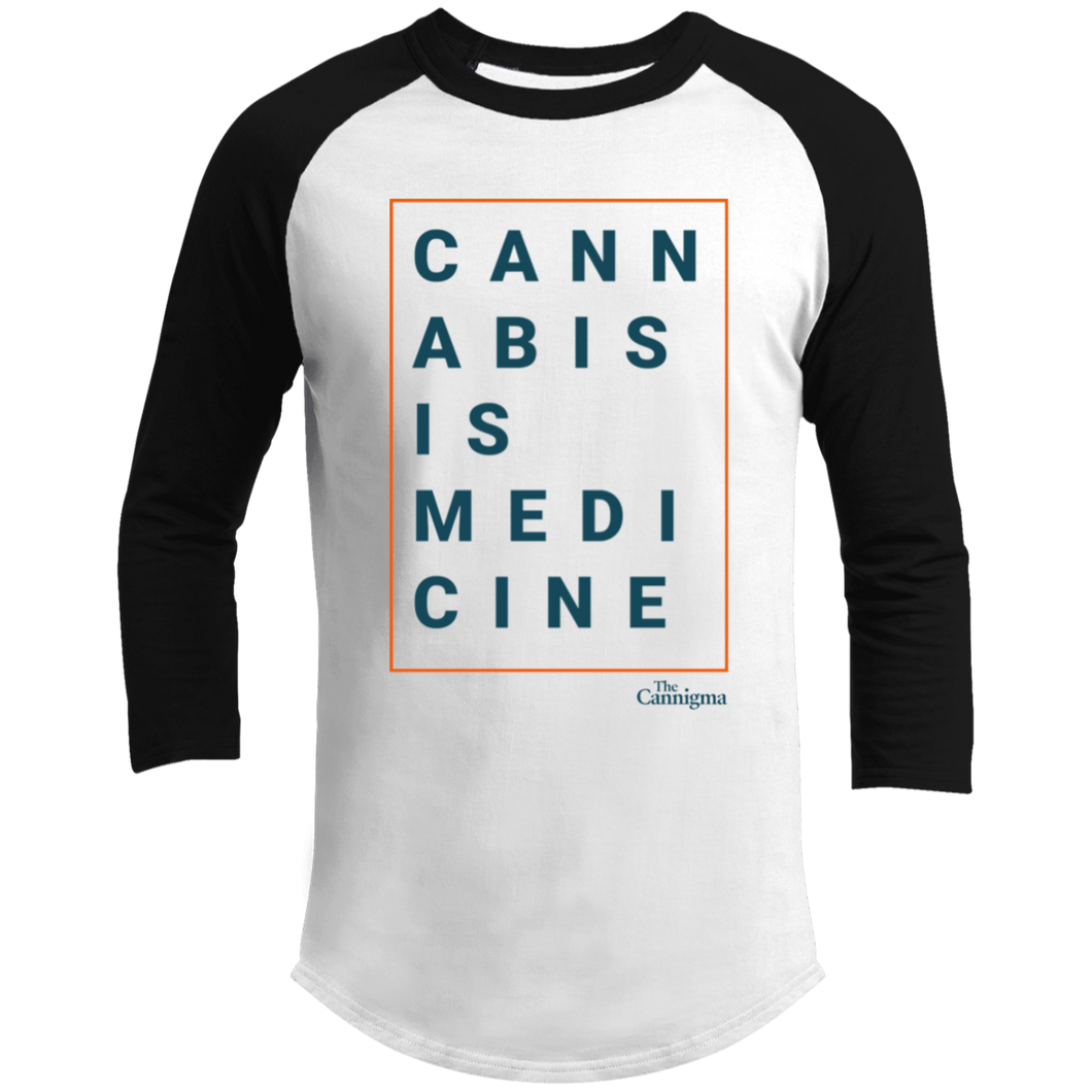 Cannabis Is Medicine Baseball Shirt