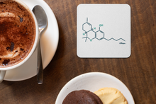 Load image into Gallery viewer, THC Molecule Coaster

